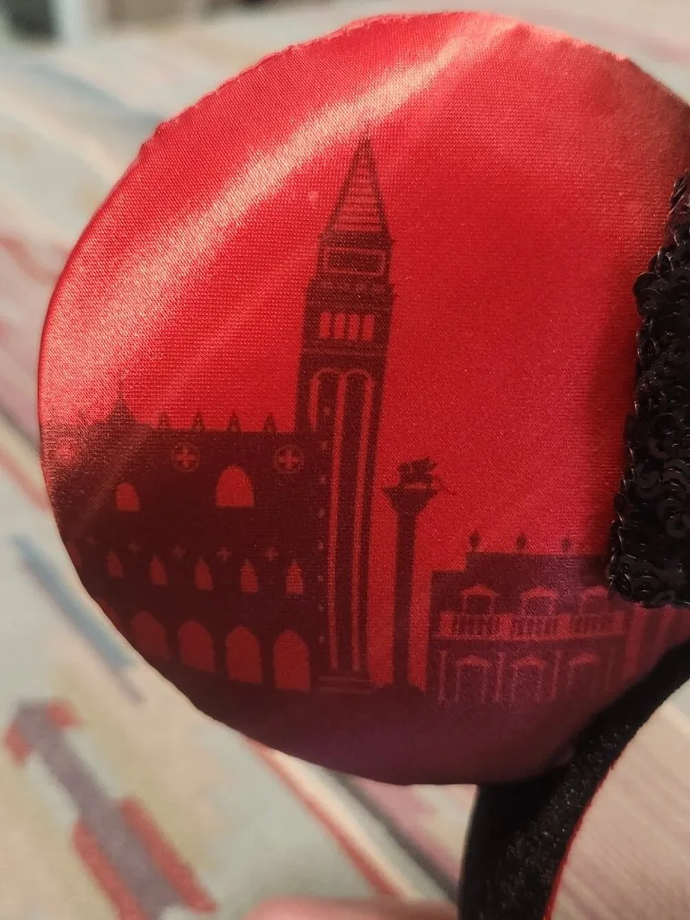 Disney Ciao Bella Epcot Italy Showcase Minnie Mouse Ears Headband
